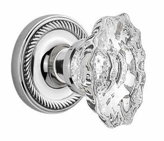 Nostalgic Warehouse Rope Rose with Chateau Knob