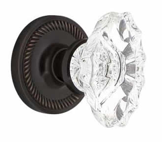 Nostalgic Warehouse Rope Rose with Chateau Knob