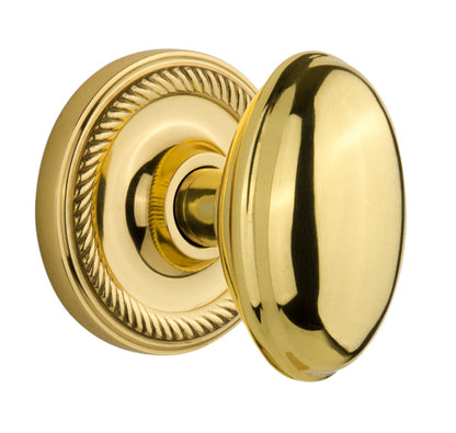 Nostalgic Warehouse Rope Rosette with Homestead Knob