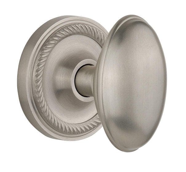 Nostalgic Warehouse Rope Rosette with Homestead Knob