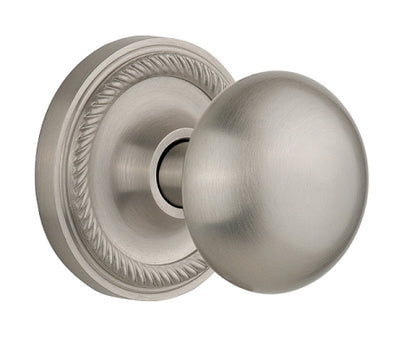 Nostalgic Warehouse Rope Rosette with New York Knob