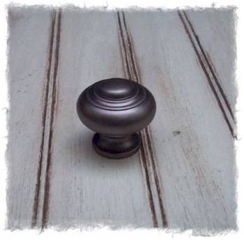 Rusticware 1 1/8" Cabinet Knob - Weathered Pewter