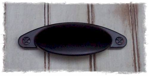 Rusticware 3 Inch CC Cup Pull - Oil Rubbed Bronze