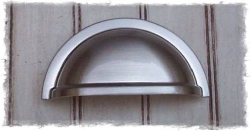 Rusticware 3 Inch CC Cup Pull - Satin Nickel