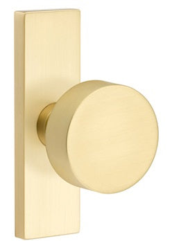 Emtek Round Knob - Narrow Stretto Rosette