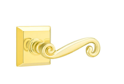 Emtek Rustic Lever with Quincy Rosette