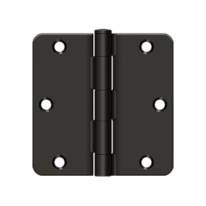 Deltana 3 1/2 x 3 1/2 Inch  Door Hinge - Oil Rubbed Bronze