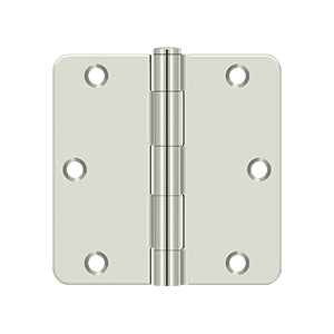Deltana 3 1/2 x 3 1/2 Inch  Door Hinge - Polished Nickel
