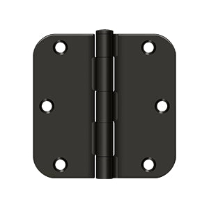 Deltana 3 1/2 x 3 1/2 Inch  Door Hinge - Oil Rubbed Bronze