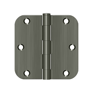 Deltana 3 1/2 x 3 1/2 Inch  Door Hinge - Antique Nickel