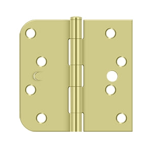 Deltana 4 x 4 Inch  Door Hinge - Zinc Dichromate - Left Handing