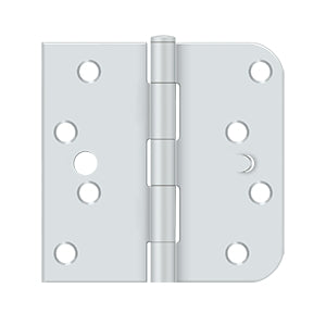 Deltana 4 x 4 Inch  Door Hinge - Prime Coat White - Right Handing