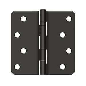 Deltana 4 x 4 Inch  Door Hinge - Oil Rubbed Bronze