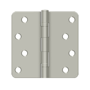 Deltana 4 x 4 Inch  Door Hinge - Brushed Nickel