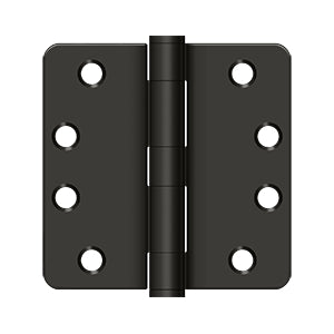 Deltana 4 x 4 Inch  Door Hinge - Oil Rubbed Bronze