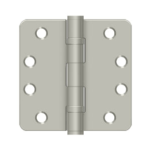 Deltana 4 x 4 Inch  Door Hinge - Brushed Nickel