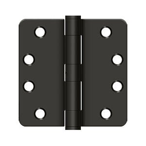 Deltana 4 x 4 Inch  Door Hinge - Oil Rubbed Bronze