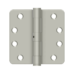 Deltana 4 x 4 Inch  Door Hinge - Brushed Nickel