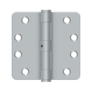 Deltana 4 x 4 Inch  Door Hinge - Brushed Chrome