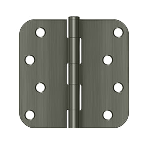 Deltana 4 x 4 Inch  Door Hinge - Antique Nickel