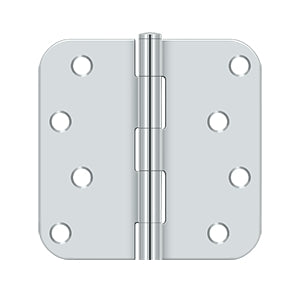 Deltana 4 x 4 Inch  Door Hinge - Polished Chrome