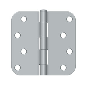 Deltana 4 x 4 Inch  Door Hinge - Brushed Chrome