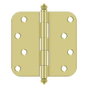 Deltana 3 1/2 x 3 1/2 Inch  Door Hinge - Polished Chrome