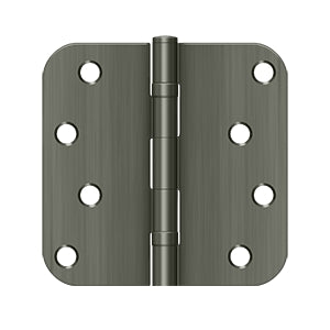 Deltana 4 x 4 Inch  Door Hinge - Antique Nickel