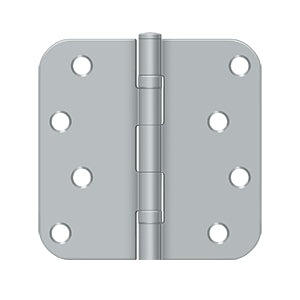 Deltana 4 x 4 Inch  Door Hinge - Brushed Chrome