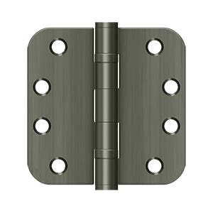 Deltana 4 x 4 Inch  Door Hinge - Antique Nickel