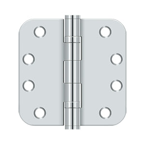 Deltana 4 x 4 Inch  Door Hinge - Polished Chrome