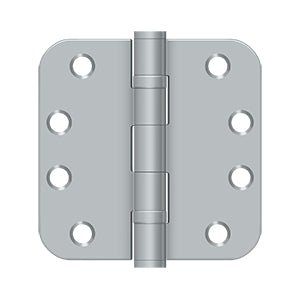 Deltana 4 x 4 Inch  Door Hinge - Brushed Chrome