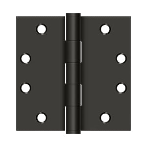 Deltana 4 1/2 x 4 1/2 Inch  Door Hinge - Oil Rubbed Bronze