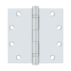 Deltana 5 x 5 Inch  Door Hinge - Prime White Coat