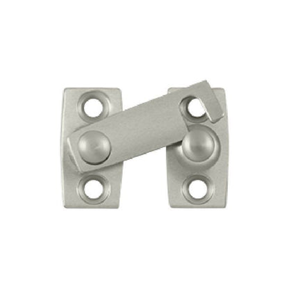 Deltana Solid Brass Shutter Bar/Door Latch - Satin Nickel
