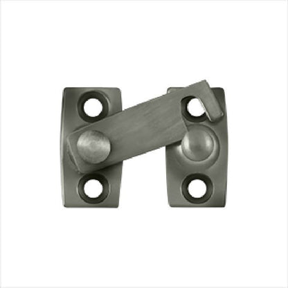 Deltana Solid Brass Shutter Bar/Door Latch - Antique Nickel