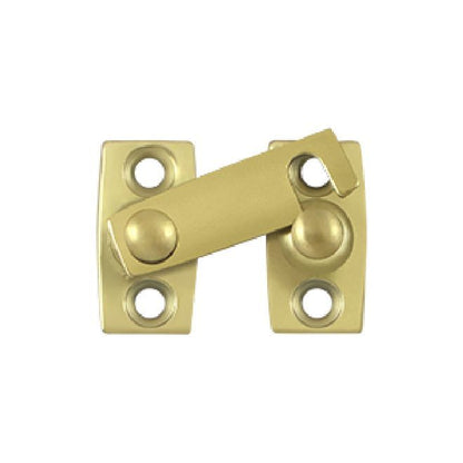 Deltana Solid Brass Shutter Bar/Door Latch - Polished Brass