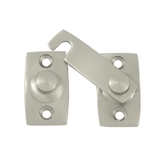 Deltana Solid Brass Shutter Bar/Door Latch - Satin Nickel