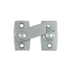 Deltana Solid Brass Shutter Bar/Door Latch - Satin Nickel