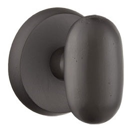 Emtek Bronze Egg Sandcast Knob - Style #2 Rosette