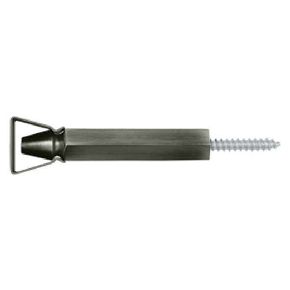 Deltana Solid Brass Shutter Door Holder - Antique Nickel