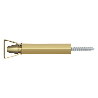 Deltana Solid Brass Shutter Door Holder - Polished Brass