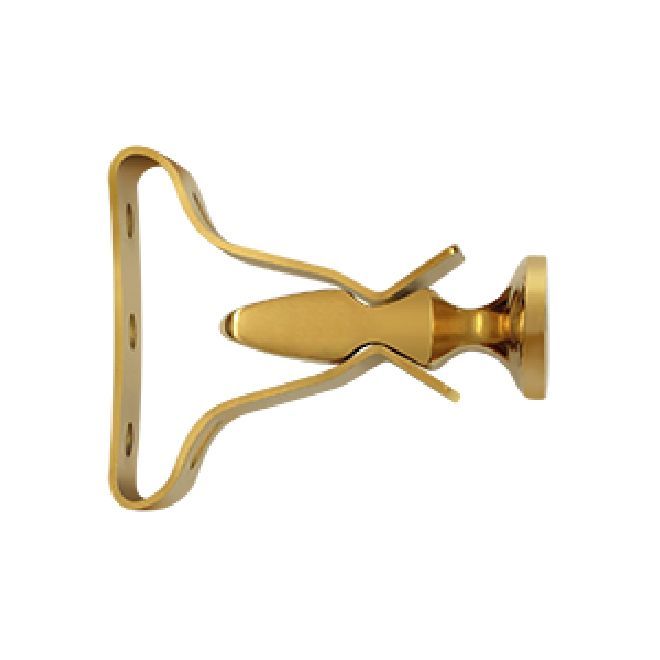 Deltana Solid Brass 2 3/4 Inch Shutter Door Holder