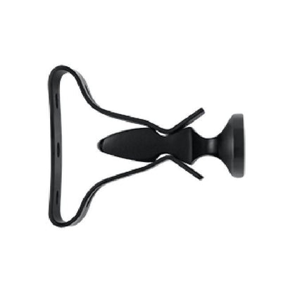 Deltana Solid Brass Shutter Door Holder - Flat Black