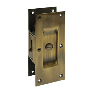 Deltana Decorative Privacy Pocket Door Lock