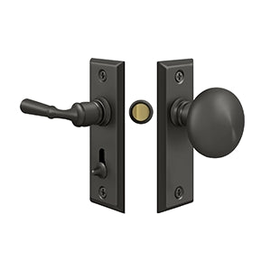 Deltana Storm Door Latch, Rectangular, Tubular Lock