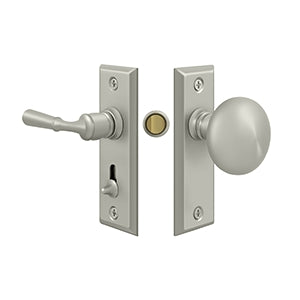 Deltana Storm Door Latch, Rectangular, Tubular Lock