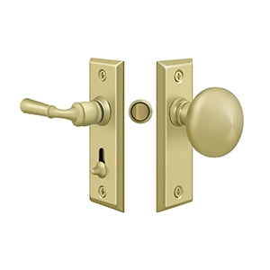 Deltana Storm Door Latch, Rectangular, Tubular Lock