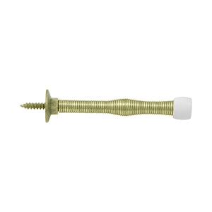 Deltana 3 Inch Baseboard Door Bumper - Polished Brass