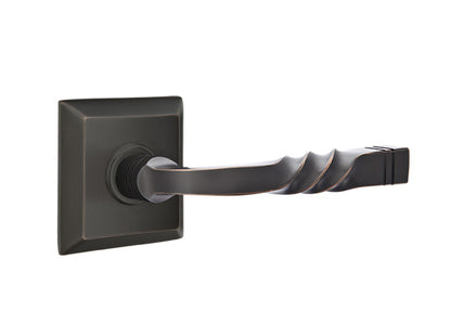 Emtek Santa Fe Lever With Quincy Rosette